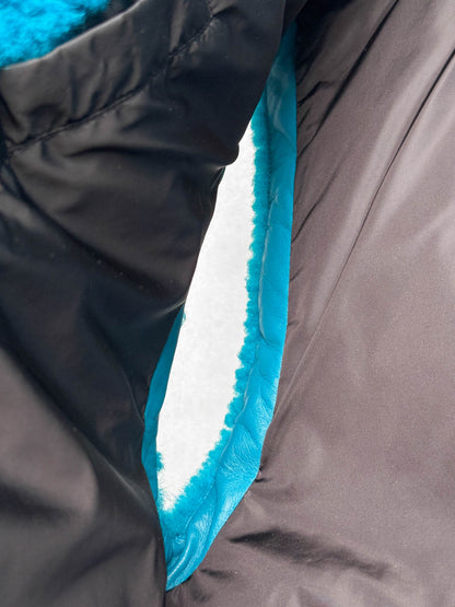 Bottega Veneta Shearling Padded Vest Turquoise (M)