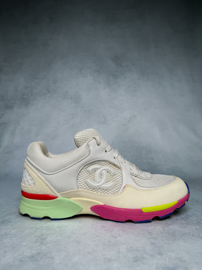 Chanel Runner Suede/Leather Multicolor (39.5)