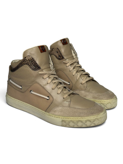 Gucci 2012 Boat High-Tops Python