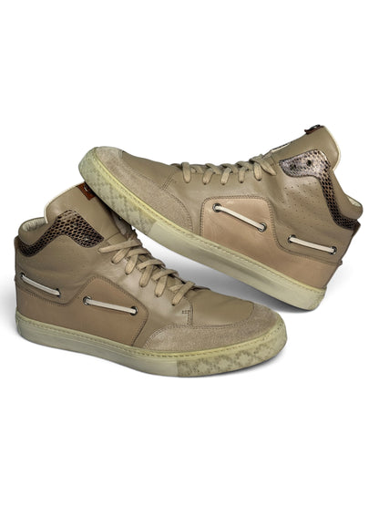 Gucci 2012 Boat High-Tops Python