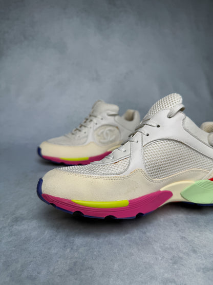 Chanel Runner Suede/Leather Multicolor (39.5)