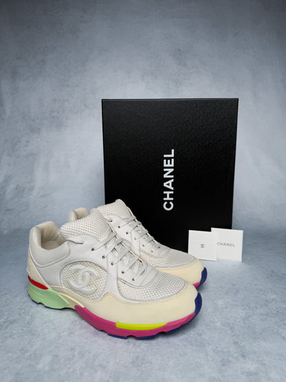 Chanel Runner Suede/Leather Multicolor (39.5)