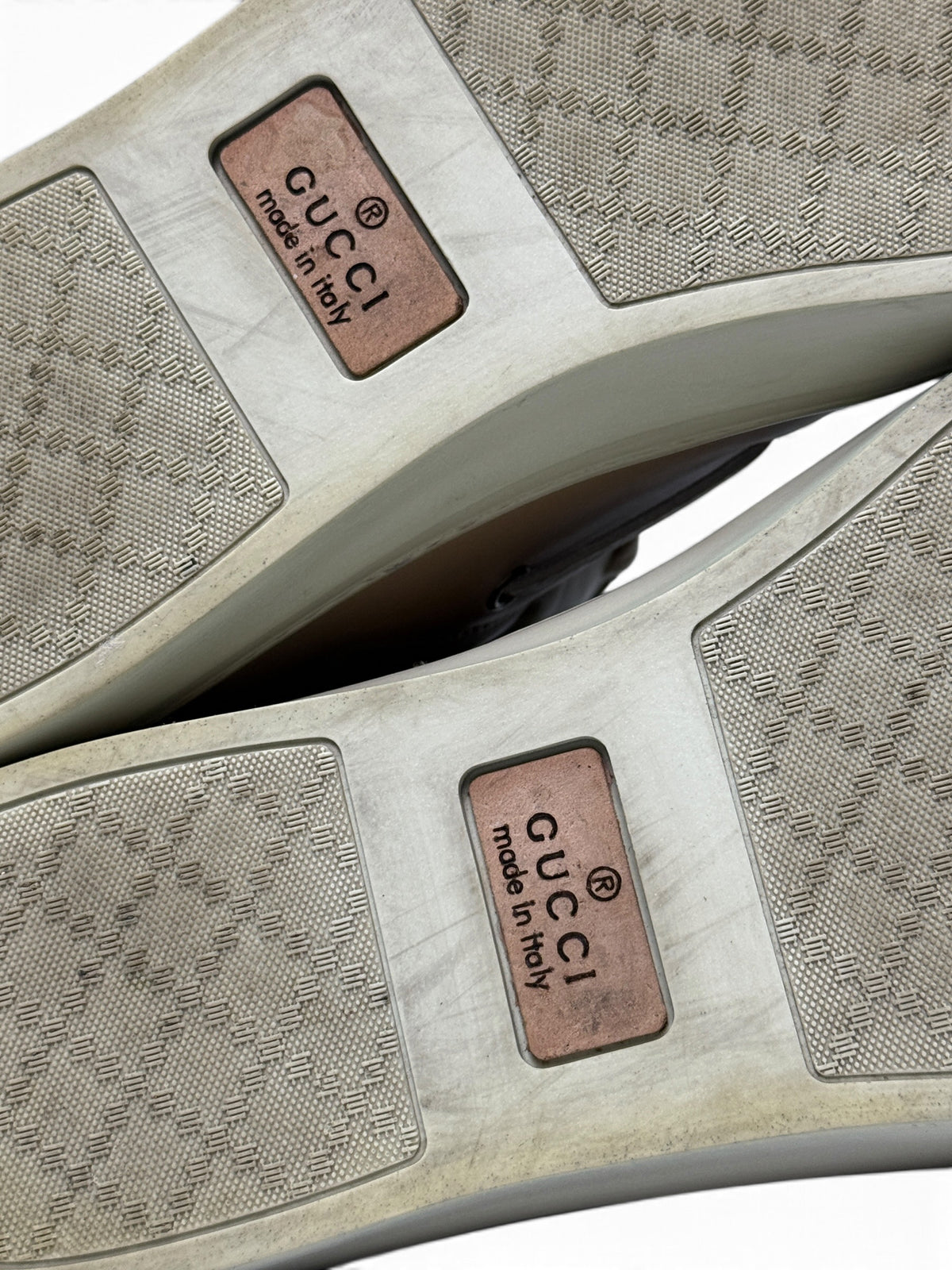 Gucci 2012 Boat High-Tops Python