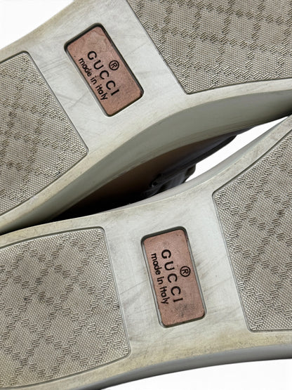 Gucci 2012 Boat High-Tops Python