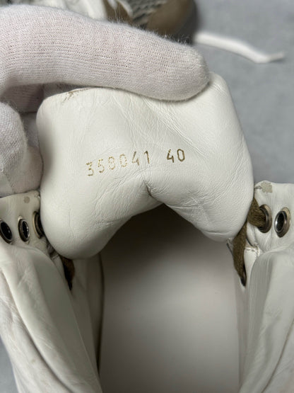 Balenciaga High-Tops Suede and Plisse Leather (41.5)