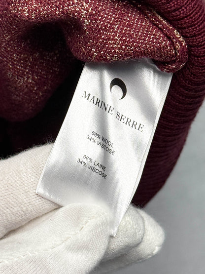 Marine Serre Moon Diamond Jacquard Crewneck Jumper
