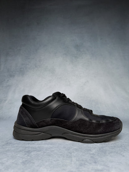 Chanel Runner Suede/Fabric Triple Black (43)