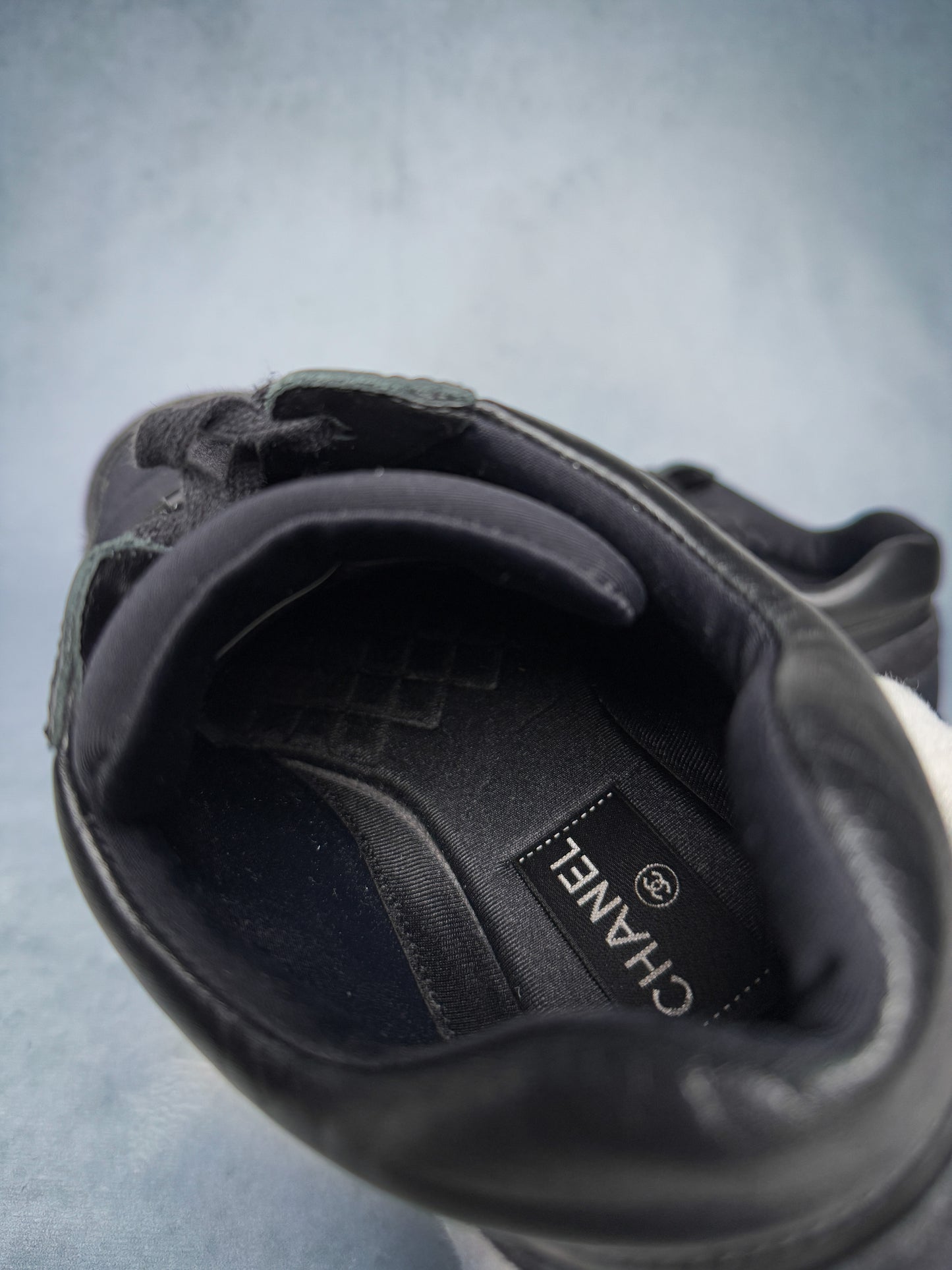 Chanel Runner Suede/Fabric Triple Black (43)
