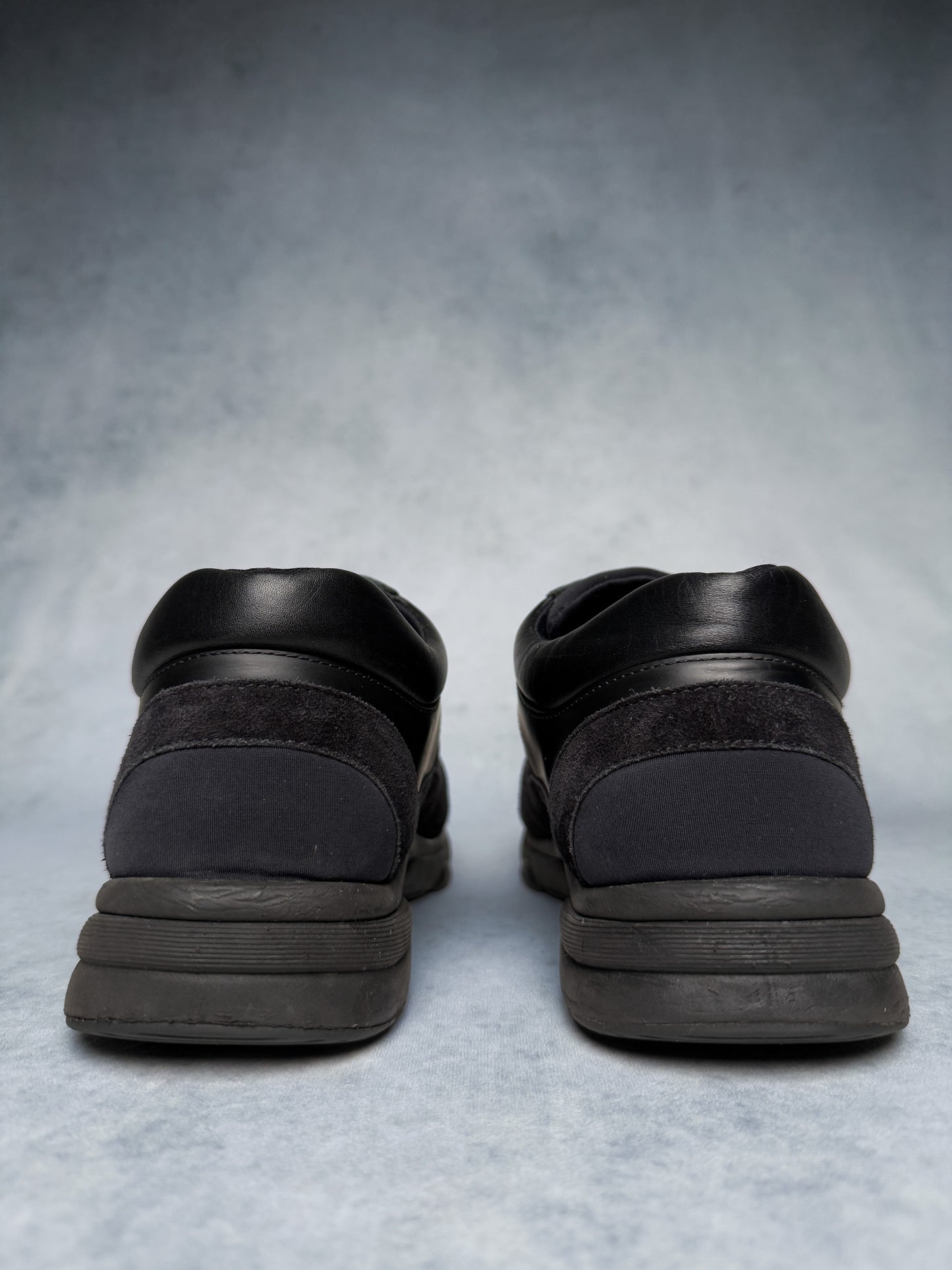 Chanel Runner Suede/Fabric Triple Black (43)