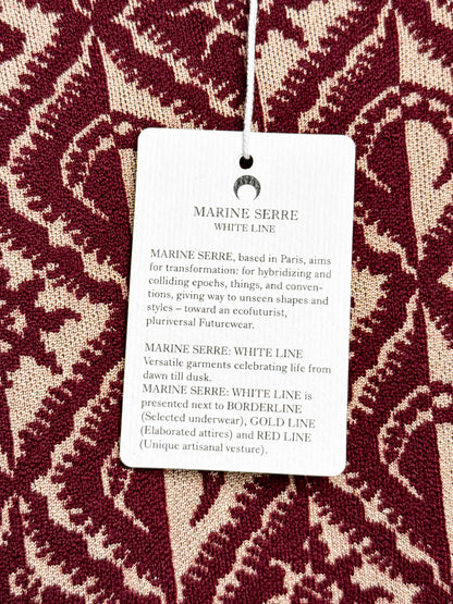 Marine Serre Moon Diamond Jacquard Crewneck Jumper