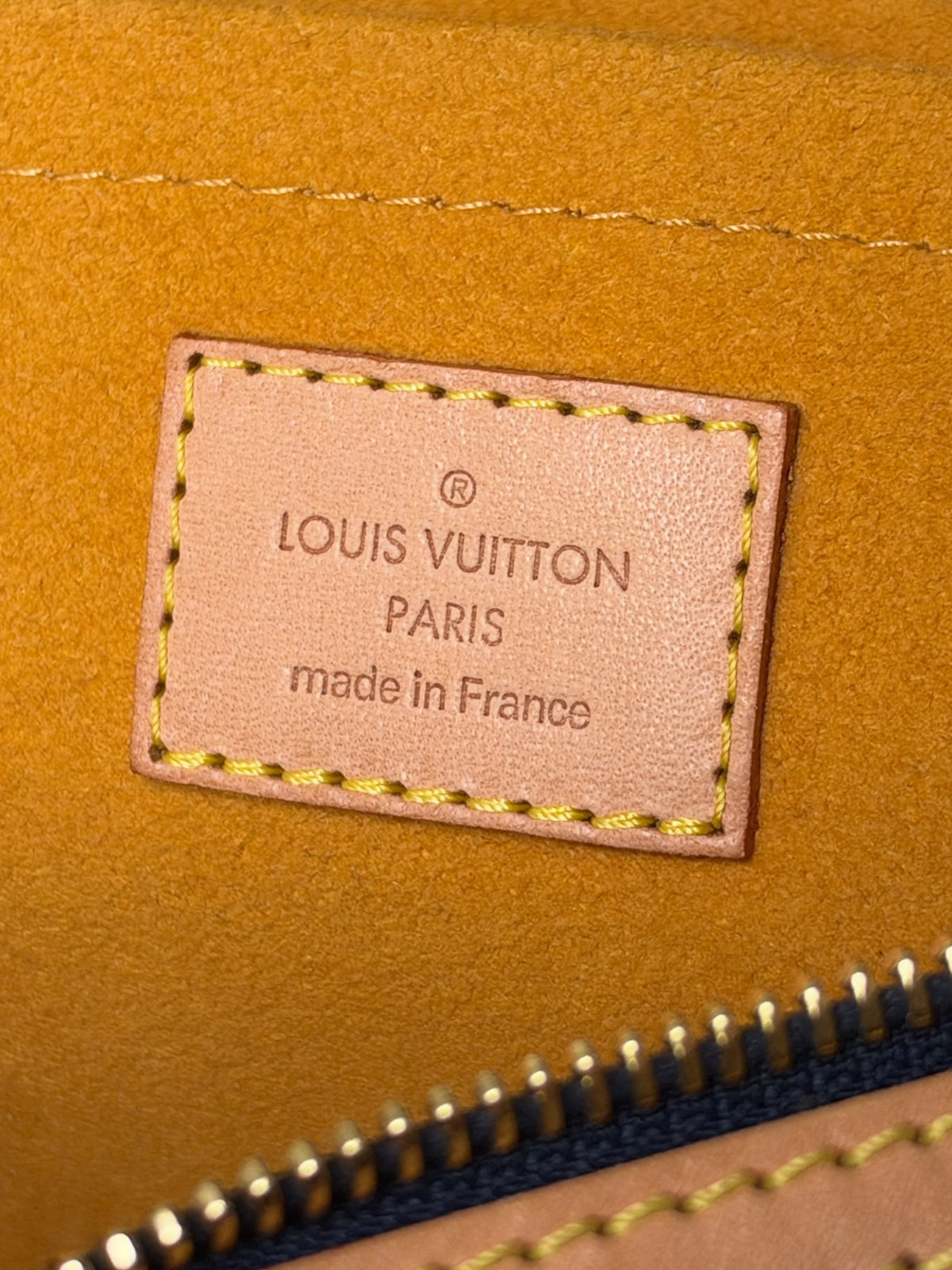 Louis Vuitton 2006 Denim Raye Porte Épaule MM