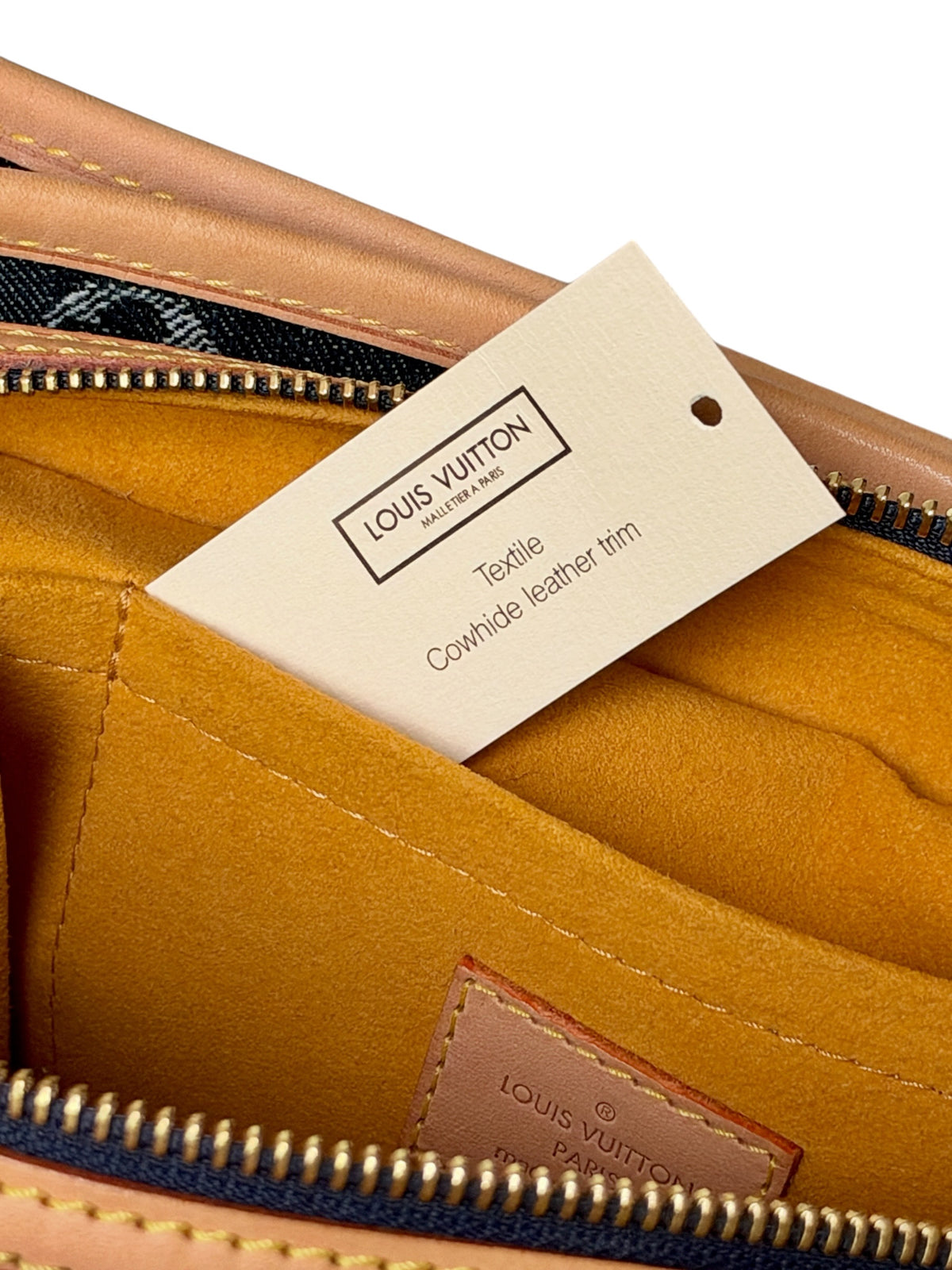 Louis Vuitton 2006 Denim Raye Porte Épaule MM