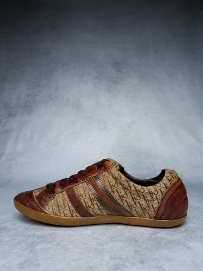 Dior Vintage Monogram Sneaker Leather/Canvas Brown (39)