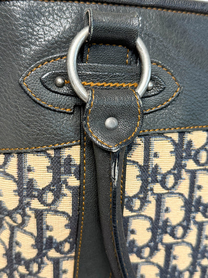 Dior Vintage Trotter Bag Oblique Monogram