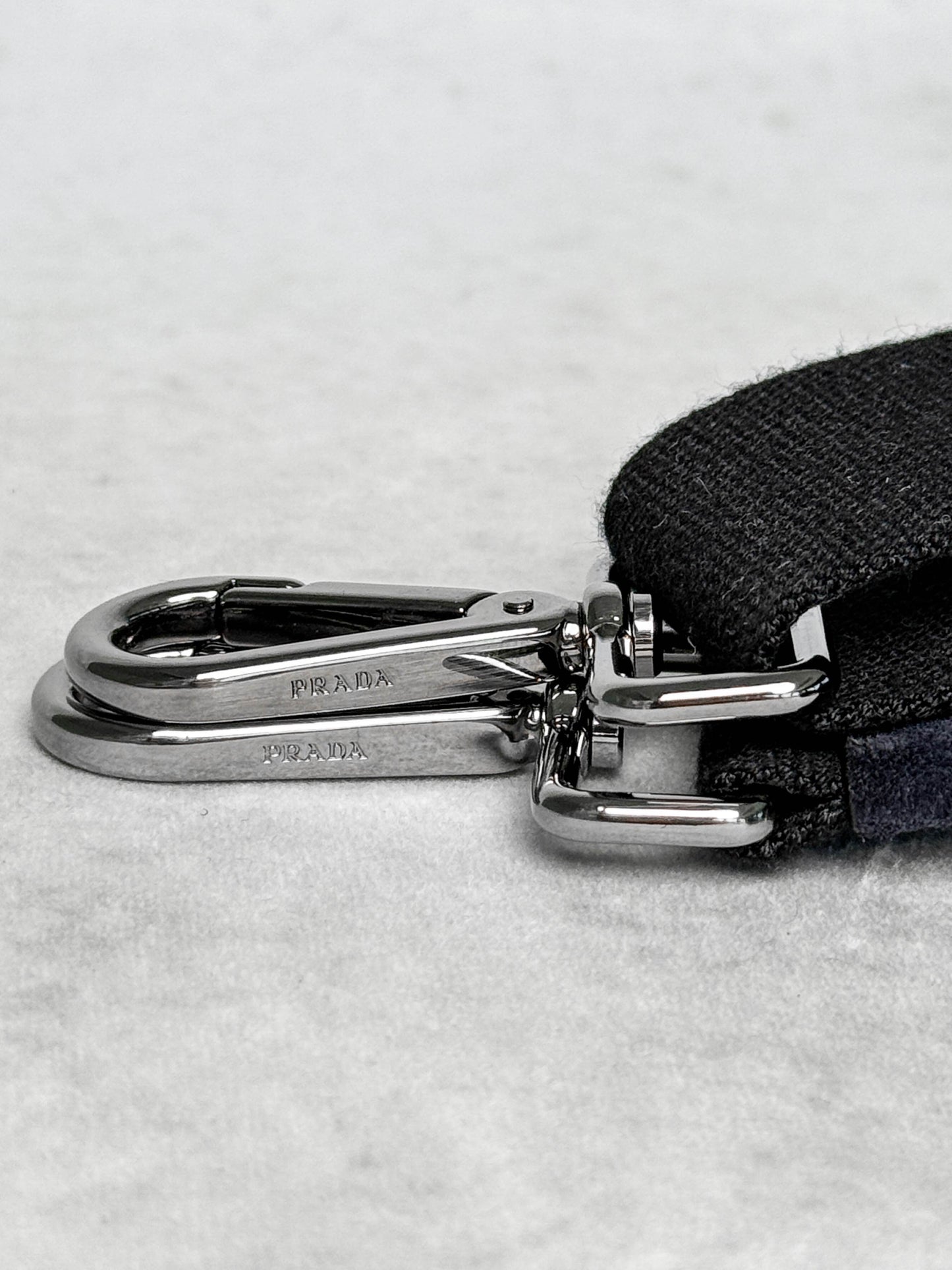 Prada Canapa Denim Tote Bag