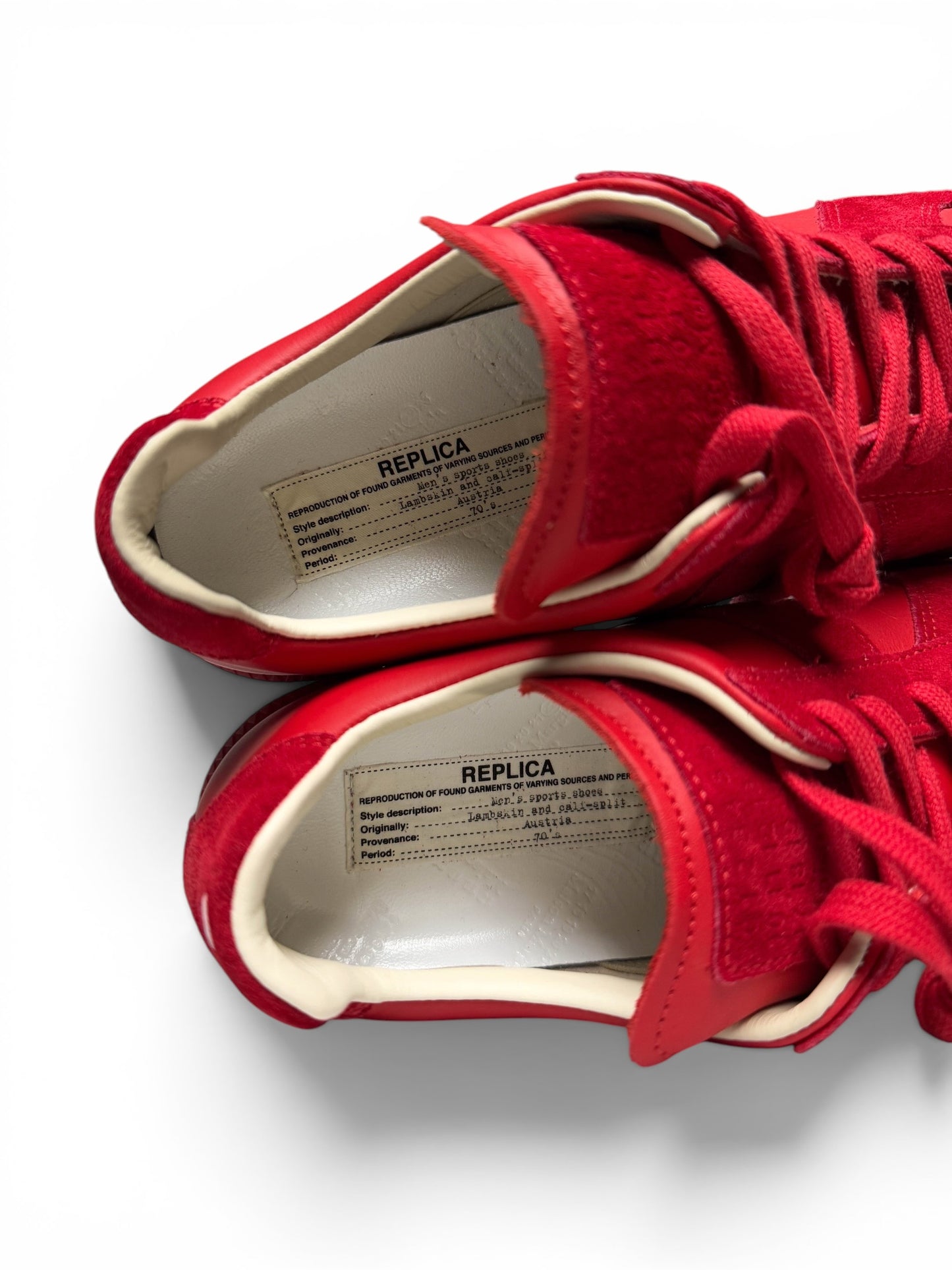 Maison Margiela GAT Red Leather/Suede (40)