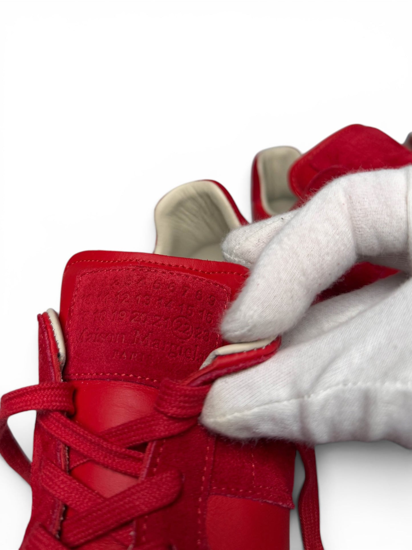 Maison Margiela GAT Red Leather/Suede (40)