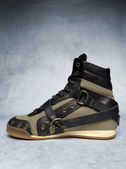 John Galliano Strap Sneaker Leather/Fabric (40)