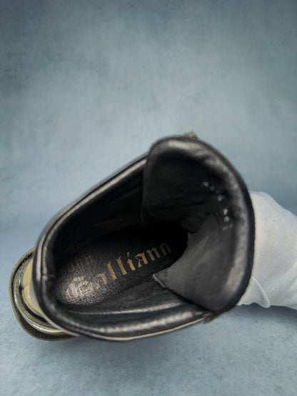 John Galliano Strap Sneaker Leather/Fabric (40)