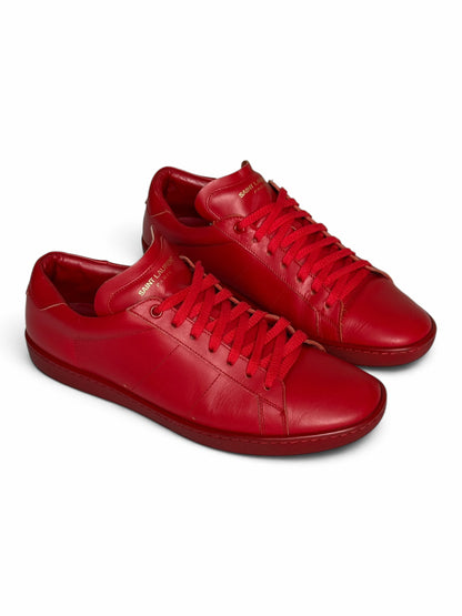 Saint Laurent FW2015 SL/01 Low-Tops Red