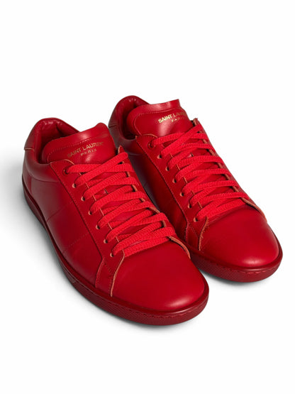 Saint Laurent FW2015 SL/01 Low-Tops Red