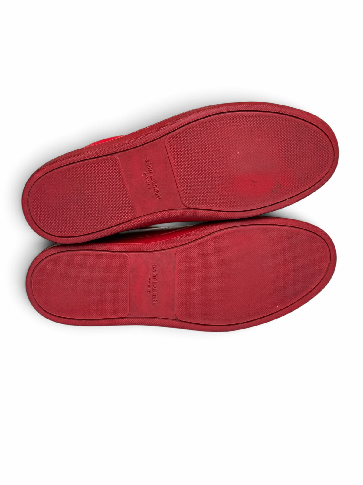 Saint Laurent FW2015 SL/01 Low-Tops Red