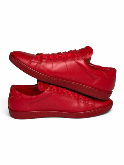 Saint Laurent FW2015 SL/01 Low-Tops Red