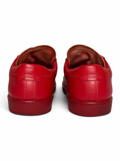Saint Laurent FW2015 SL/01 Low-Tops Red