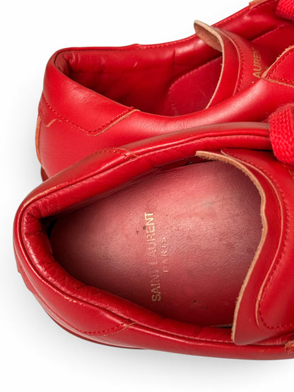 Saint Laurent FW2015 SL/01 Low-Tops Red
