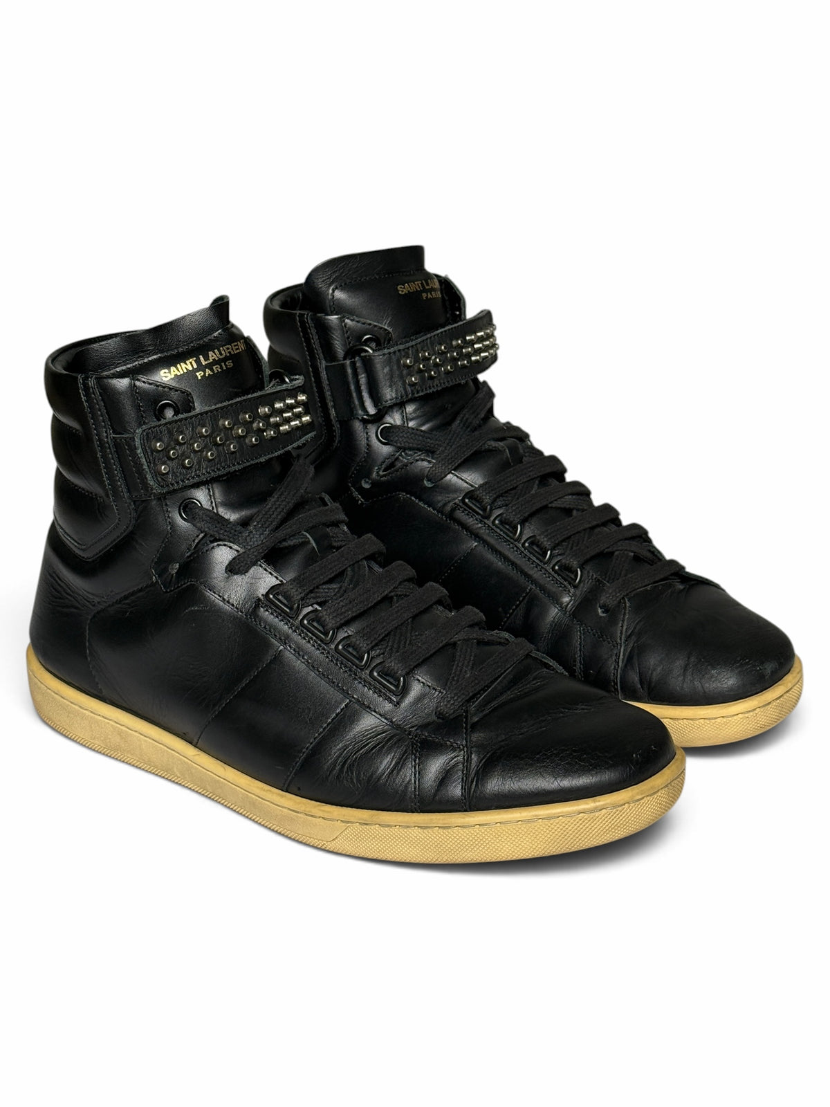 Saint Laurent FW2014 SL/14H Studded High-Tops