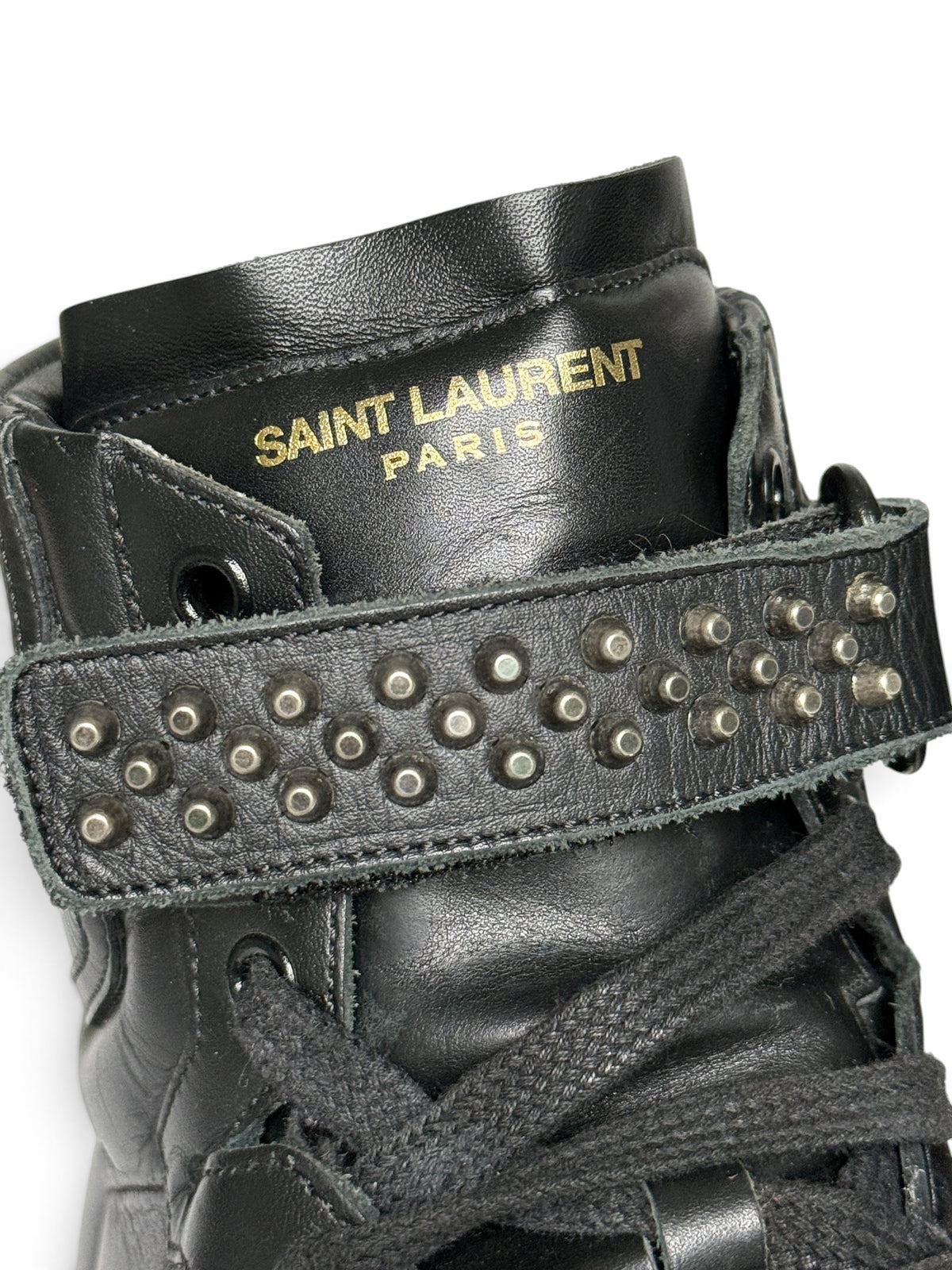 Saint Laurent FW2014 SL/14H Studded High-Tops