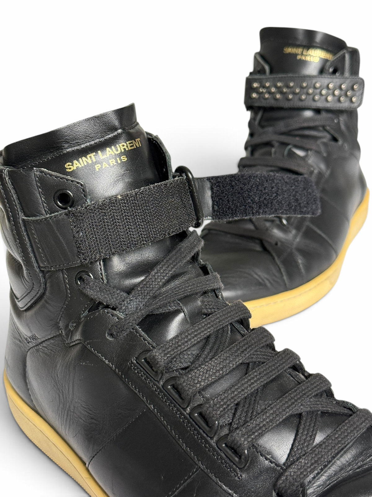 Saint Laurent FW2014 SL/14H Studded High-Tops