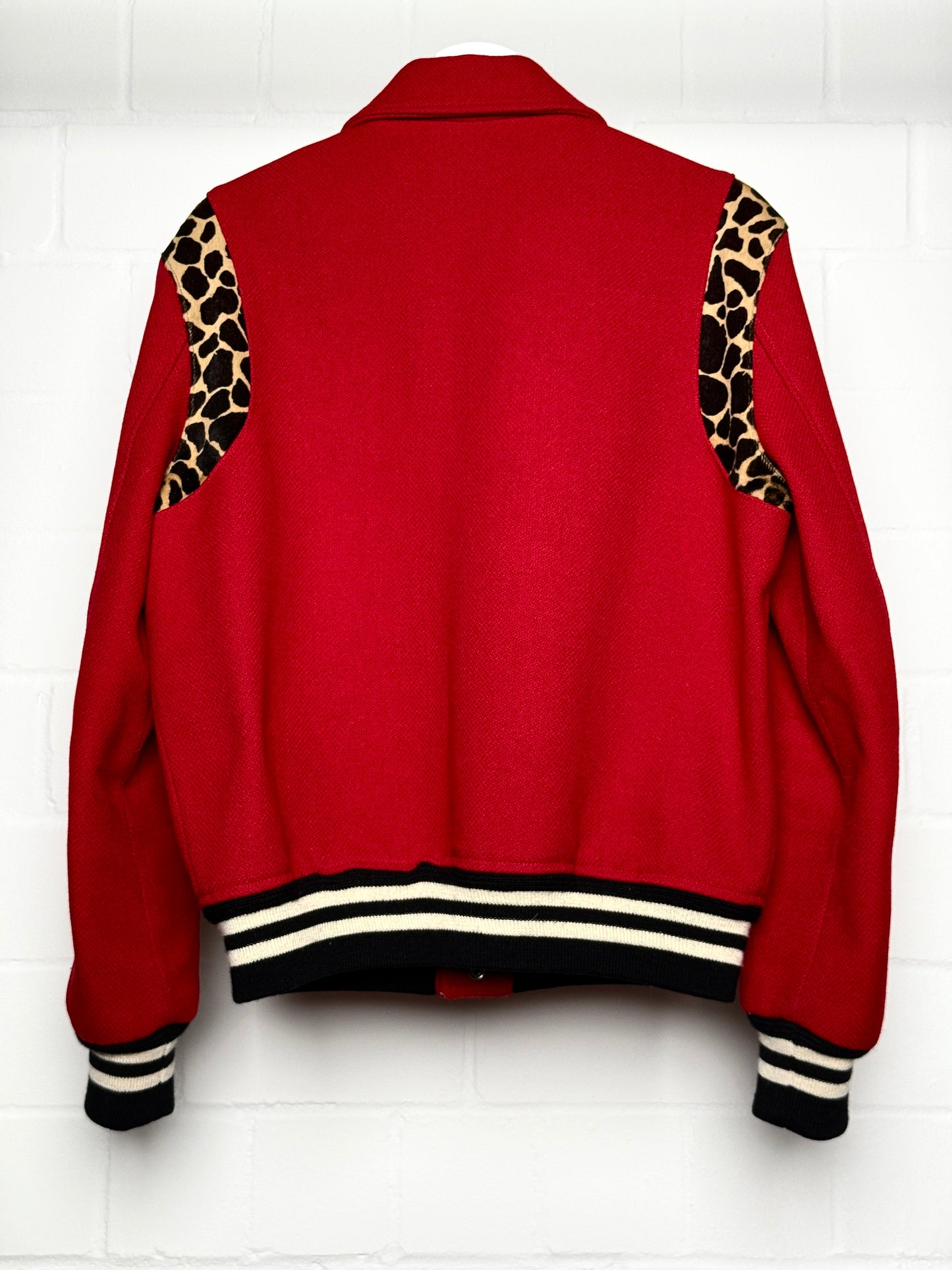 Saint Laurent AW2014 Cheetah Pony Hair Teddy Jacket (48)