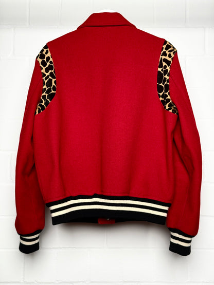 Saint Laurent AW2014 Cheetah Pony Hair Teddy Jacket (48)