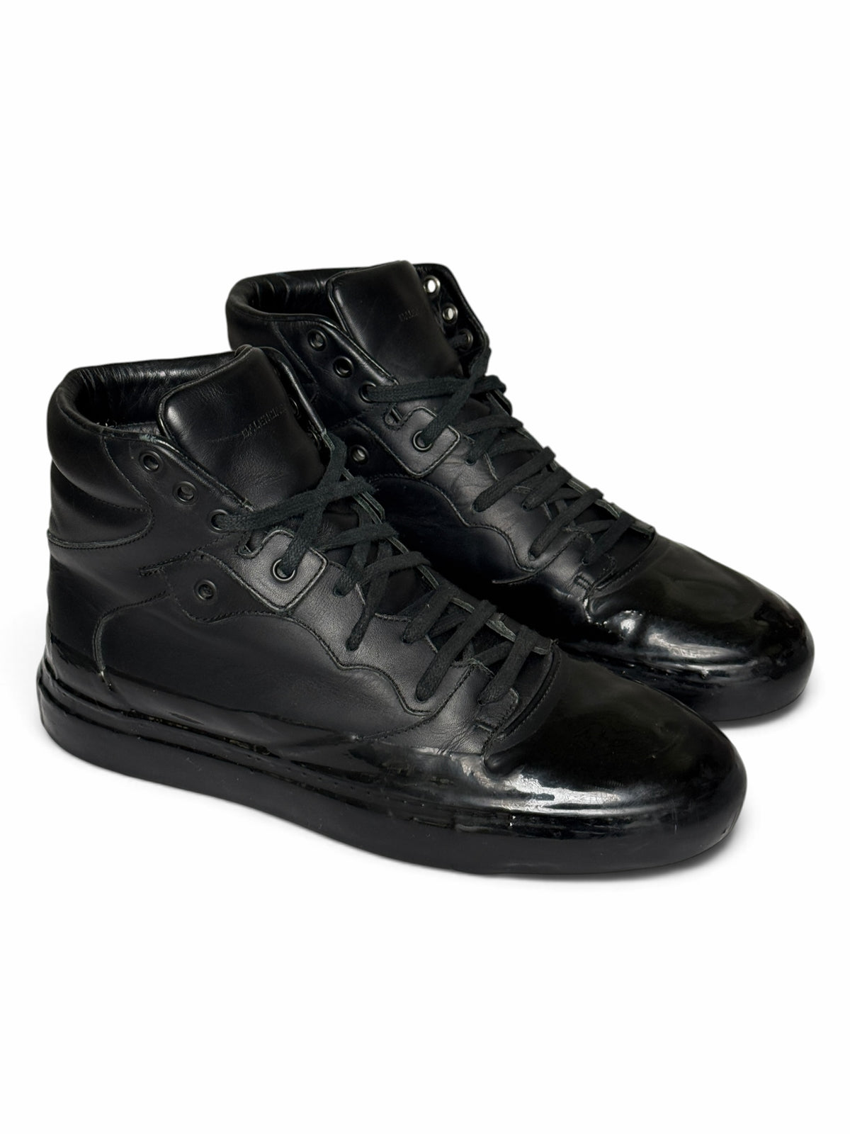 Balenciaga Multimatière Rubber-Dipped High-Tops
