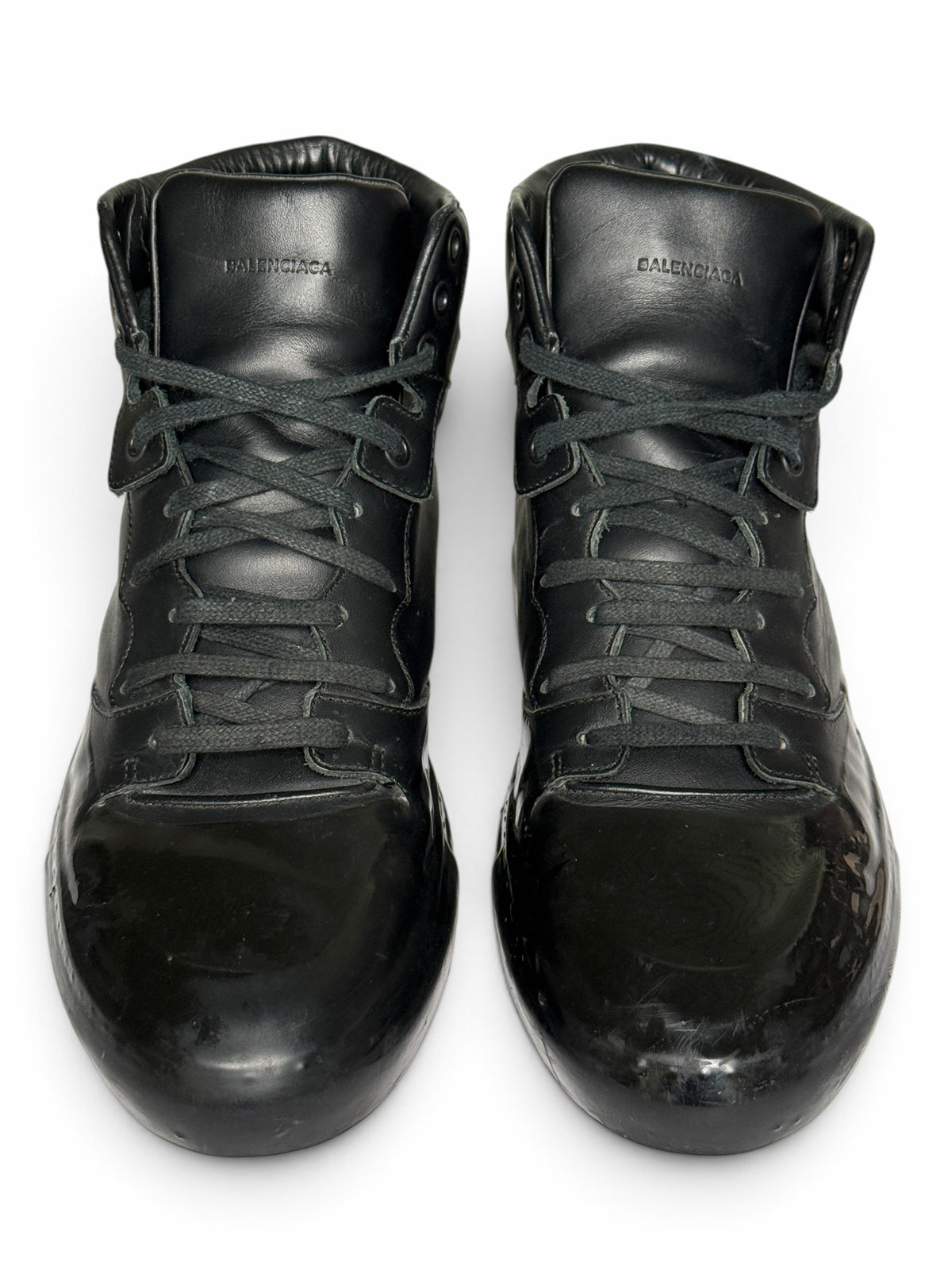 Balenciaga Multimatière Rubber-Dipped High-Tops