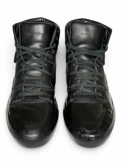 Balenciaga Multimatière Rubber-Dipped High-Tops