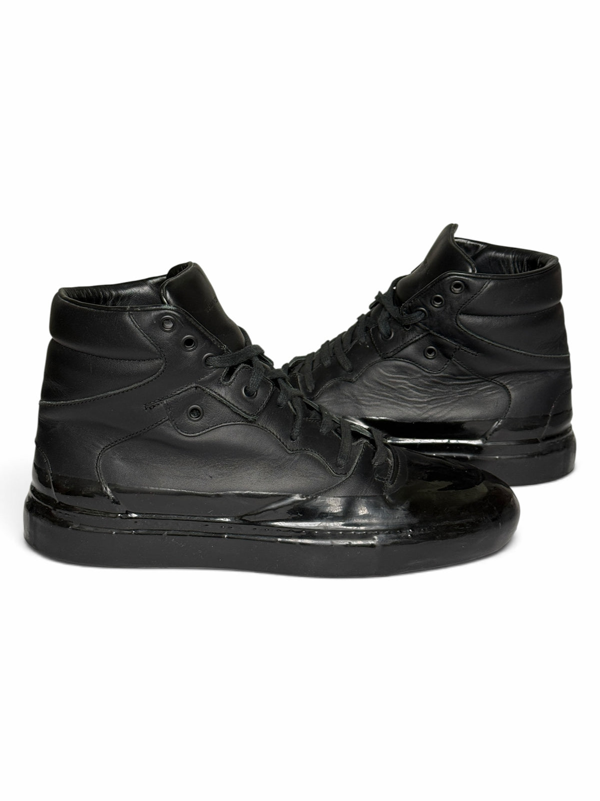 Balenciaga Multimatière Rubber-Dipped High-Tops