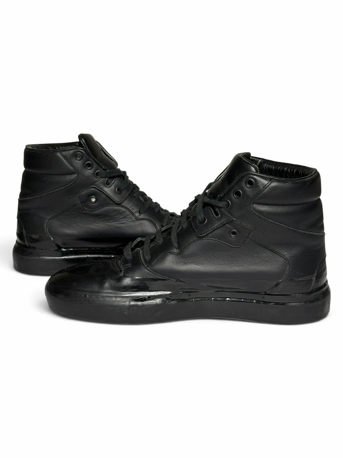 Balenciaga Multimatière Rubber-Dipped High-Tops
