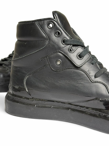 Balenciaga Multimatière Rubber-Dipped High-Tops