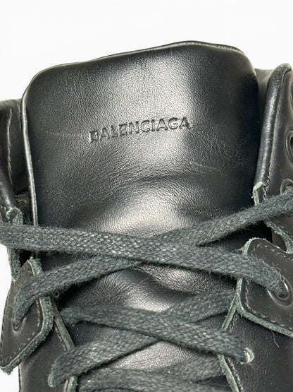 Balenciaga Multimatière Rubber-Dipped High-Tops