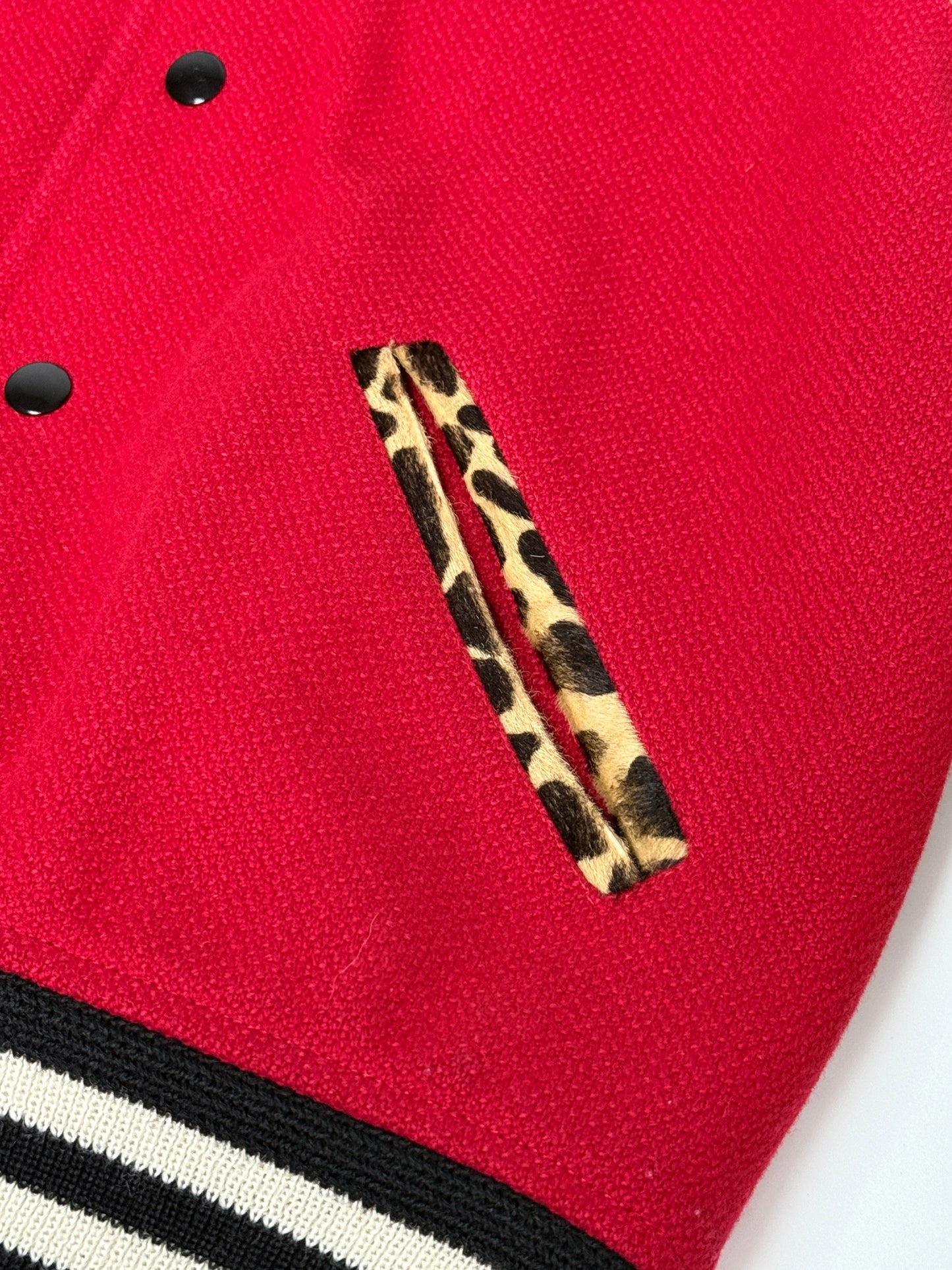 Saint Laurent AW2014 Cheetah Pony Hair Teddy Jacket (48)