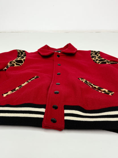 Saint Laurent AW2014 Cheetah Pony Hair Teddy Jacket (48)