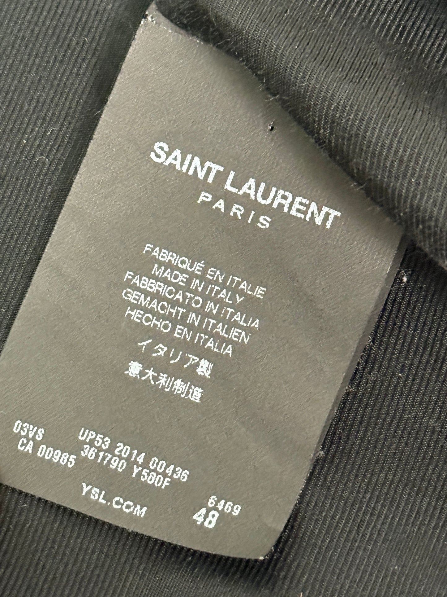 Saint Laurent AW2014 Cheetah Pony Hair Teddy Jacket (48)