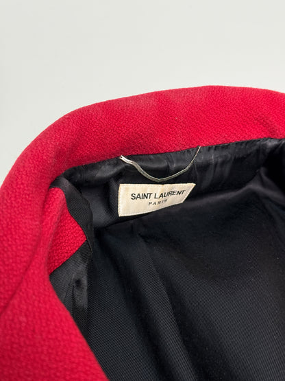 Saint Laurent AW2014 Cheetah Pony Hair Teddy Jacket (48)