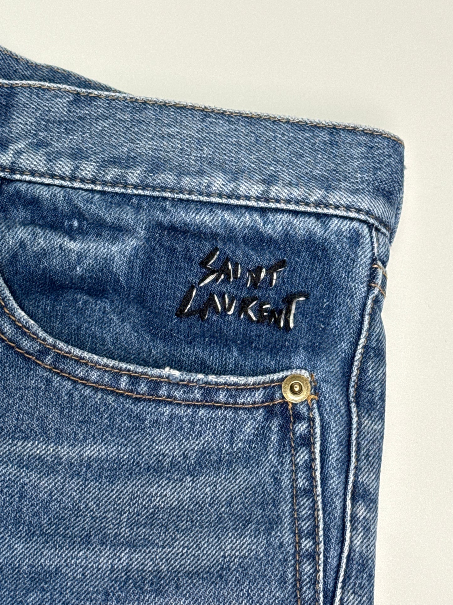 Saint Laurent D14 Blue Denim (31)