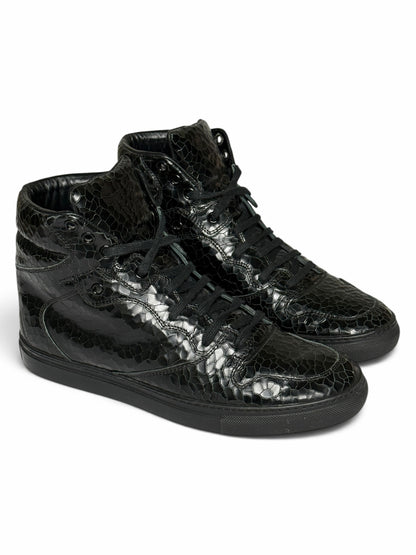 Balenciaga Cracked Leather High-Tops