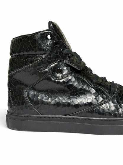 Balenciaga Cracked Leather High-Tops