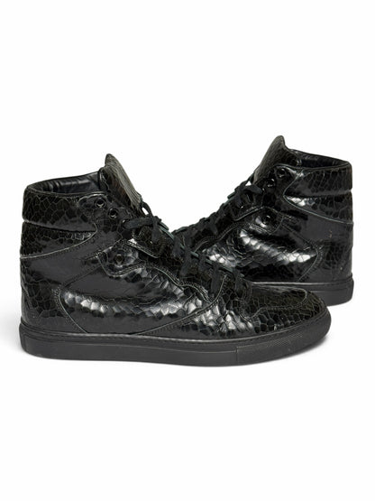 Balenciaga Cracked Leather High-Tops