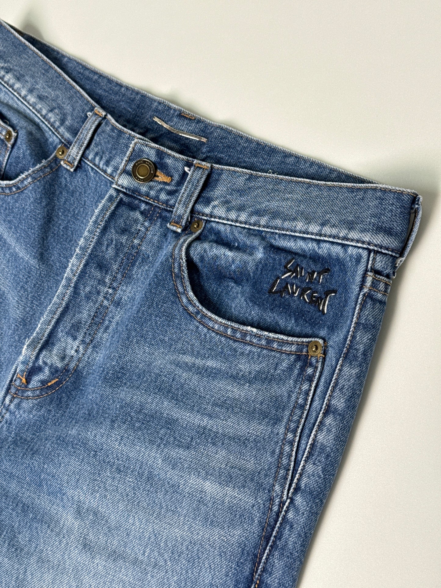 Saint Laurent D14 Blue Denim (31)